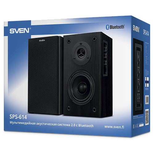 АС SVEN SPS-614, черный (40 Вт, Bluetooth)