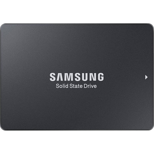 Накопитель Samsung Electronics Твердотельный накопитель/ Samsung SSD PM883, 7680GB, 2.5" 7mm, SATA3, 3D TLC, R/W 550/520MB/s, IOPs 98 000/30 000, TBW 10932, DWPD 1.3 (12 мес.)