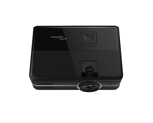 Проектор Optoma [UHD350X] DLP, 4K UHD (3840x2160), 2200 ANSI Lm, 250000:1,16:9;(1.21:1-1.59:1); HDMI 2.0 x2,VGA (RGB/YPbPr), Audio IN 3.5mm; Audio out