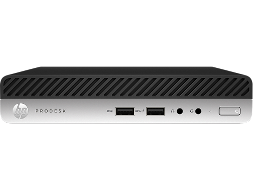 HP ProDesk 400 G5 Mini Core i3-9100T,16GB,256GB SSD,USB kbd&mouse,Stand,1 VGA Port 1 DP Port Only,Win10Pro(64-bit),1-1-1 Wty