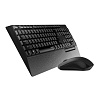 Клавиатура + мышь Rapoo X1960 клав:черный мышь:черный USB беспроводная