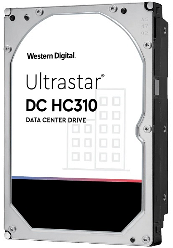 жесткий диск wd western digital ultrastar dc hс310 hdd 3.5" sas 6tb, 7200rpm, 256mb buffer, 512e (hus726t6tal5204 hgst), 1 year