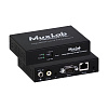 Приемник или Передатчик Audio/RS232/IR over IP с PoE [500755] MuxLab [500755], сжатие MJPEG