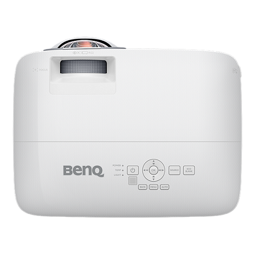 BenQ Projector MX825STH ST DLP, 1024x768 XGA 3500 AL, 20000:1, 0.6 T/R, HDMIx2, VGAx2, Audio-in-2, Sound 10W, USB Power, Lan-control, Digital shrink a