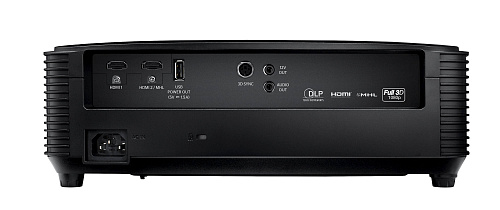 Проектор Optoma HD29H Full 3D для домашнего кинотеатра,DLP,Full HD (1920x1080), поддержка HDR, 3400 ANSI Lm, 50000:1,16:9; TR 1.47-1.62:1;HDMI v2.0 x