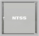 Шкаф коммутационный NTSS Lime (NTSS-WL9U5560GS) настенный 9U 550x600мм пер.дв.стекл несъемн.бок.пан. 30кг серый 520мм 15.6кг 110град. 500мм IP20 сталь