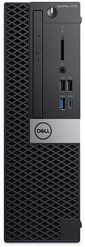 Dell Optiplex 7070 SFF Core i5-9500 (3,0GHz) 8GB (1x8GB) DDR4 256GB SSD Intel UHD 630 W10 Pro TPM, MCR 3y NBD