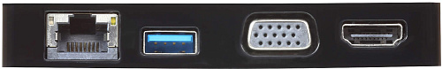USB-C Мультипортовая док станция со сквозной передачей питания USB-C Multiport Dock with Power Pass-Thru