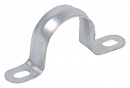 Скоба IEK CMAT11-19-010 двухлапковый 19мм сталь оцинкованная белый (упак.:10шт)