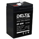 Delta DT 606 (6 А\ч, 6В) свинцово- кислотный аккумулятор