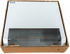 Шкаф коммутационный NTSS (NTSS-SOHO5U) настенный 5U 520x140мм пер.дв.стекл несъемн.бок.пан. 80кг белый 11кг 480мм IP20 металл