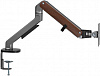 Кронштейн для мониторов Ultramounts UM734WD серый/коричневый 17"-27" макс.7кг крепление к столешнице поворот и наклон