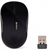 Мышь A4Tech G3-300NS черный оптическая (1200dpi) silent беспроводная USB для ноутбука (2but)