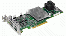 Supermicro AOC-S3108L-H8IR 8-ports/12Gb/s/240 SATA/SAS drives/RAID (0/1/5/6/10/50/60)/2GB DDR3 on-card cache/SFF-8643 MiniSAS HD