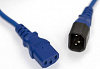 Шнур питания Hyperline PWC-IEC13-IEC14-1.8-BL C13-С14 проводник.:3x0.75мм2 1.8м 250В 10А (упак.:1шт) синий