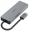 Разветвитель USB-C Hama H-200105 4порт. серый (00200105)