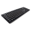 Гарнизон Комплект клавиатура + мышь GKS-130, беспроводная, 2.4ГГц, черный, 104 кл., доп. ф-ии м/медиа, 1600 DPI