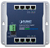 Коммутатор Planet WGS-4215-8T индустриальный коммутатор/ IP30, IPv6/IPv4, 8-Port 1000TP Wall-mount Managed Ethernet Switch (-40 to 75 C), dual redundant power input