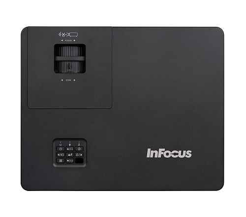 Лазерный проектор INFOCUS [INL4129] DLP,WUXGA,5600 lm,3D Ready,2 000 000:1,TR 1.4-2.24:1,Lens shift V 99-107%,HDMI х2,3.5mm mic in, 3.5mm audio in,Com