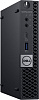 ПК Dell Optiplex 5070 Micro i5 9500T (2.2)/8Gb/SSD256Gb/UHDG 630/Linux Ubuntu/GbitEth/WiFi/BT/90W/клавиатура/мышь/черный