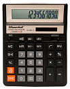 Калькулятор настольный Silwerhof SH-888X-12 черный 12-разр.