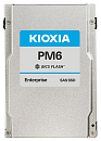 SSD KIOXIA Enterprise 2,5"(SFF), PM6-V, 800GB, SAS 24G (SAS-4, 22,5Gbit/s), R4150/W1450MB/s, IOPS(R4K) 595K/145K, MTTF 2,5M, 3DWPD/5Y (Mixed Use), TLC
