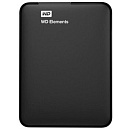 Жесткий диск WD Portable HDD 1TB Elements Portable WDBUZG0010BBK-WESN {USB3.0, 2.5", black}