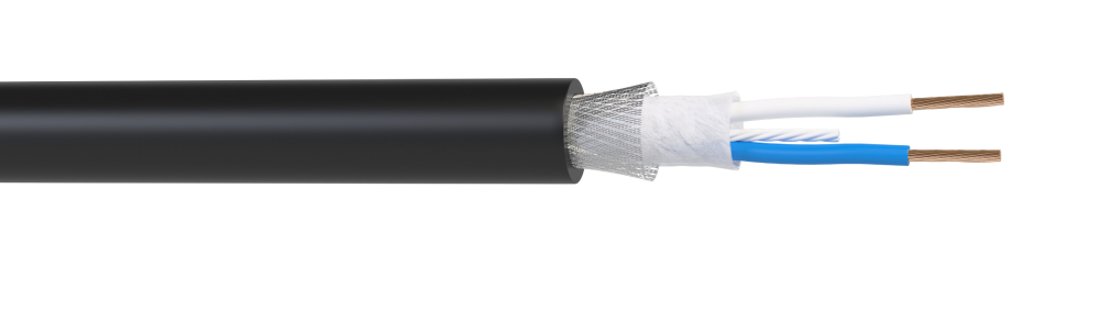 LK Electronics MC203 балансный микрофонный кабель 6 мм,черный