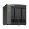 SMB QNAP TS-431X3-4G NAS 4 HDD trays. Alpine AL314, 4-core, 1.7GHz, 4 GB DDR3 (1 x 2 GB) up to 8 GB (1 x 8 GB), 1x10 GbE SFP+, 1x2.5GB Ethernet, 1x1GB
