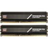 Комплект модулей памяти AMD Radeon™ R9 Gamers Series Black Gaming Memory R9S432G3000U2K 32GB DDR4 3000 DIMM Non-ECC, CL16, 1.35V, Heat Shield, Kit (2