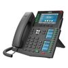 Телефон IP Fanvil X6U, 20 линий, цветной экран 4.3" + два доп. цветных экрана 2.4", HD, Opus, 10/100/1000 Мбит/с, USB, Bluetooth, PoE (663666)