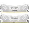 Комплект модулей памяти Kingston 64GB DDR5 6000MHz DIMM FURY Renegade White (2х32gb), CL32