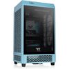 Корпус Thermaltake The Tower 200 Turquoise /Turquoise/Win/SPCC/Tempered Glass*1/CT140 Fan*2/Color Box