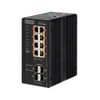 Коммутатор Edge-corE 8 10/100/1000 BASE-T PoE+ Ports , plus 4 100/1000BASE-X SFP Industrial Gigabit Ethernet Switch Edge-corE ECIS4500-8P4F