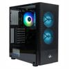 Корпус ATX Eurocase B02RGB черный, без БП, RGB, закаленное стекло, USB3.0