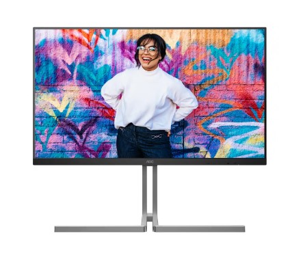 Монитор AOC 31,5" U32U3CV, 16:9, IPS, UHD, 4ms, 400cd, 60Hz, 2xHDMI, 1xDP, USB, USB-C, LAN, SPK, HAS