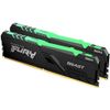 Комплект модулей памяти Kingston FURY Beast Black RGB Gaming Memory KF432C16BBAK2/64 64GB DDR4 3200 DIMM Non-ECC, CL16, 1.35V, 2Gx8, RTL (319118) {10}
