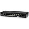 Коммутатор Ubiquiti Edgeswitch 10X |ES-10X| коммутатор, 8х 1G RJ45, 2х SFP, раздача 15 Вт, (025201)