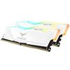 Комплект модулей памяти TEAM GROUP T-FORCE DELTA RGB White Gaming Memory TF4D432G3600HC18JDC01 32GB DDR4 3600 DIMM Non-ECC, CL18, 1.35V, Heat Shield,