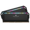 Комплект модулей памяти Corsair DOMINATOR PLATINUM RGB DDR5, DIMM, CMT64GX5M2B5600C40 5600MHz 64GB (Kit of 2x32GB) CMT64GX5M2B5600C40 Unbuffered, 40-