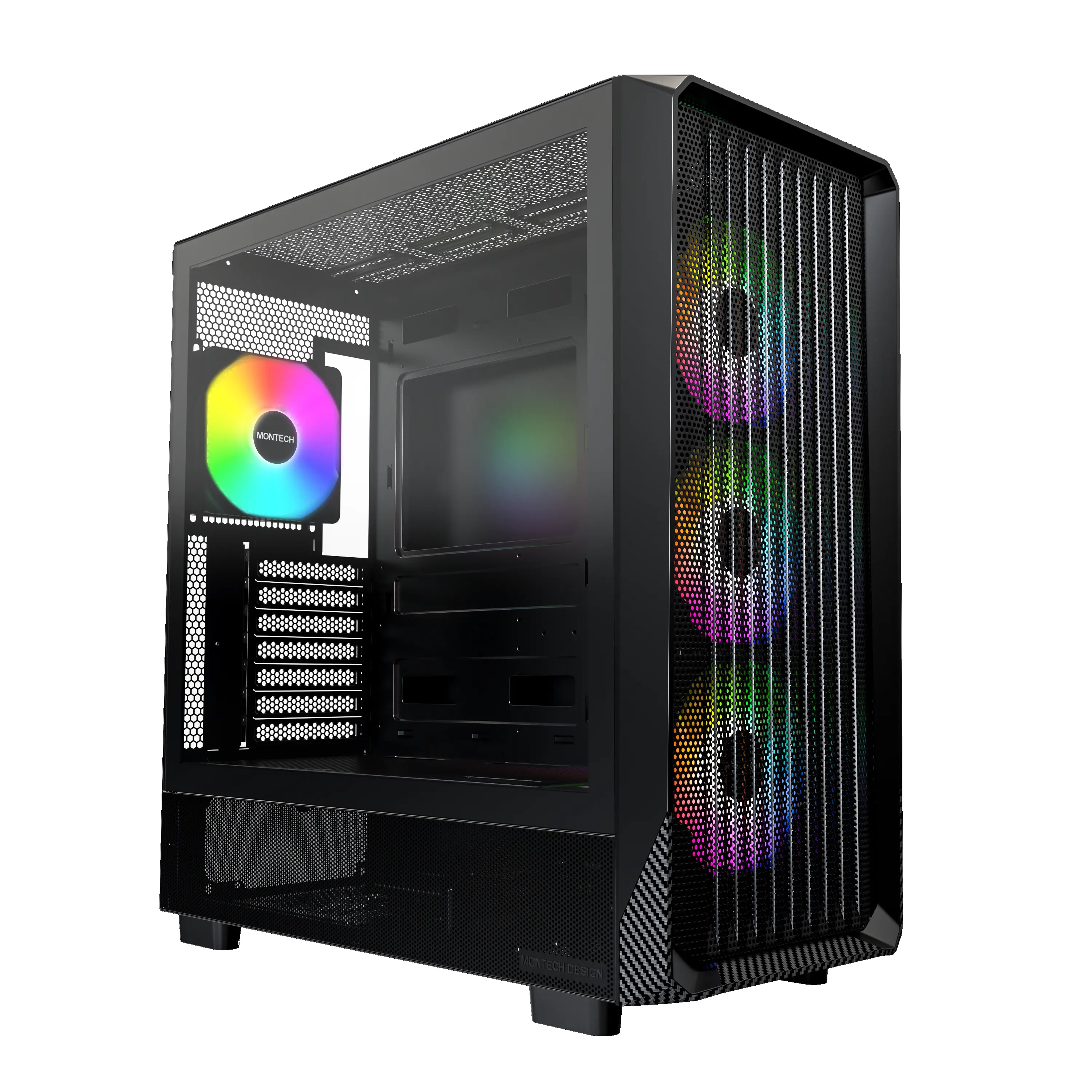 Корпус для компьютера MONTECH ATX X5 Black