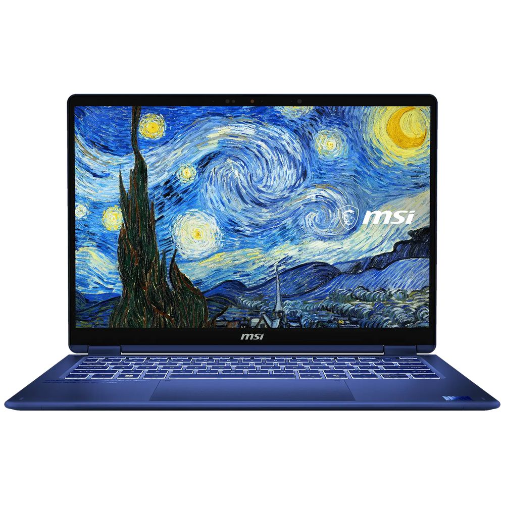Ноутбук MSI Prestige 14 Flip AI+ The Starry Night-400RUY Intel Core Ultra X9 378H/32Gb (soldered D5)/SSD1Tb/UMA/14"/OLED/Touch/WUXGA/1920x1200/60Hz/Wi