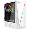 Корпус Ginzzu SL220 White FAN 12LED USB3.0 Window