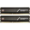 Комплект модулей памяти AMD Radeon™ R9 Gamers Series Black Gaming Memory R9S464G3606U2K 64GB DDR4 3600 DIMM Non-ECC, CL18, 1.35V, Heat Shield, Kit (2x