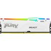 Память DDR5 16GB 6400MHz Kingston KF564C32BWEA-16 Fury Beast RGB RTL Gaming PC5-51200 CL32 DIMM 288-pin 1.4В dual rank с радиатором Ret