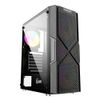 Корпус Powercase Корпус Powercase Mistral T4B, Tempered Glass, 4x 120mm 5-color fan, чёрный, ATX (CMITB-L4) (CMITB-L4) (202926)