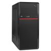 Корпус Exegate Miditower AA-328U-450W-8 (ATX, AA450W с вент. 8см, 2*USB+1*USB3.0, аудио, черный)