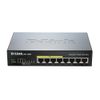 Коммутатор D-Link DGS-1008P/E1A L2 Unmanaged Switch with 8 10/100/1000Base-T ports (4 PoE ports 802.3af/802.3at (30 W), PoE Budget 68).4K Mac address,