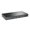 Коммутатор TP-LINK TL-SG3428X-UPS JetStream™ 24 портовый гигабитный управляемый коммутатор уровня 2+ с 4 слотами SFP+ 10GE и источником бесперебойного