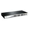 Коммутатор D-Link DES-1210-28P/C2A Настраиваемый коммутатор WebSmart с 24 портами 10/100Base-TX, 2 портами 10/100/1000Base-T, 2 комбо-портами 100/1000